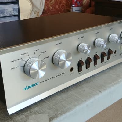 Vintage Dynaco PAT4 Solid State Stereo Preamplifier fully rebuilt