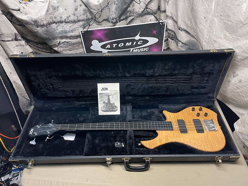 Zon Legacy Elite 4-string Fretless Bass with Case | Reverb Zon Legacy Elite 4-string Fretless Bass with Case | Reverb