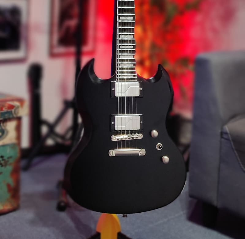 Epiphone sg prophecy black aged gloss on sale