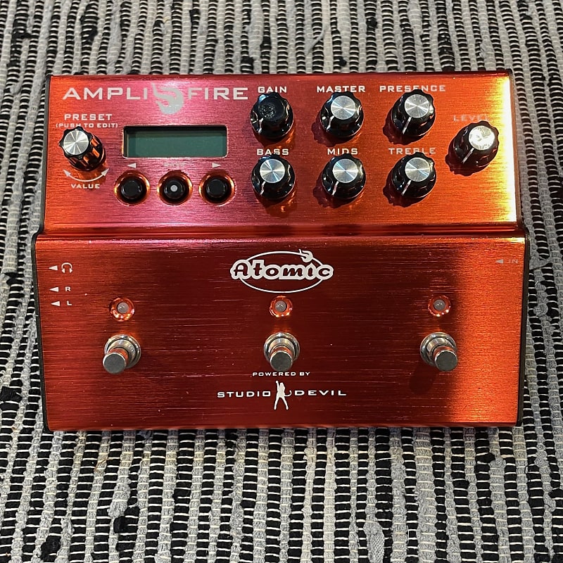 ATOMIC AMPLIFIRE PEDAL REVIEW BY AXEGRINDERUK - YouTube