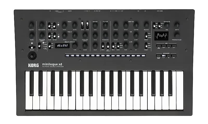 Korg Minilogue XD 2019 - Present - Black image 1