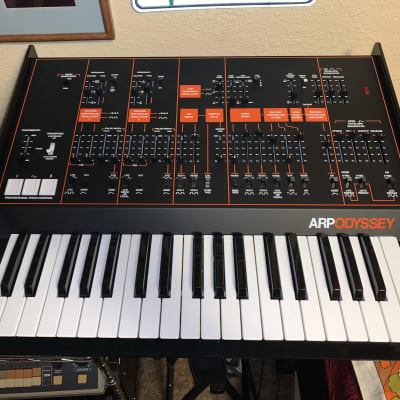 Korg ARP Odyssey FS Rev3 37-Key Duophonic Analog Synthesizer 2023  Black/Orange