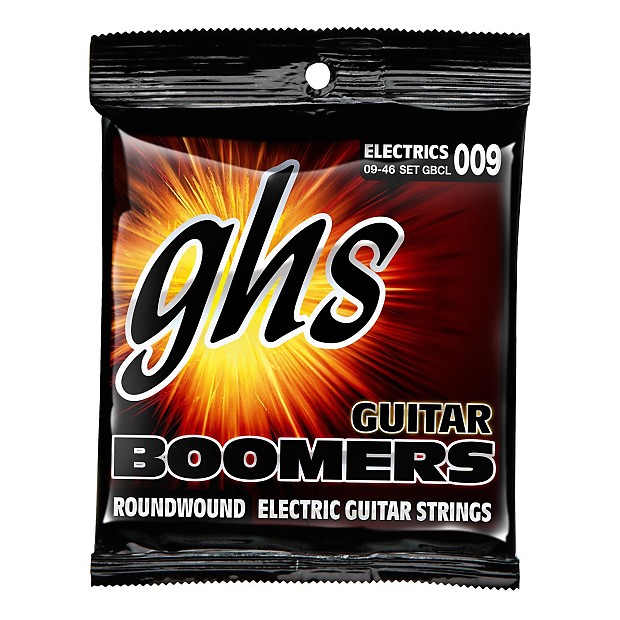 GHS GBCL Guitar Boomers Roundwound Electric Guitar Strings - Light (09-46) image 1
