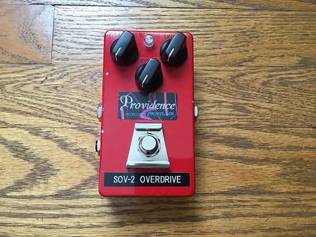 Providence Free The Tone SOV-2 Overdrive - Uber Rare Red