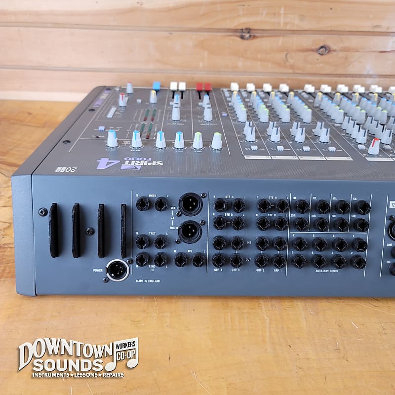 Spirit Folio 4 | Soundcraft - Professional Audio Mixers