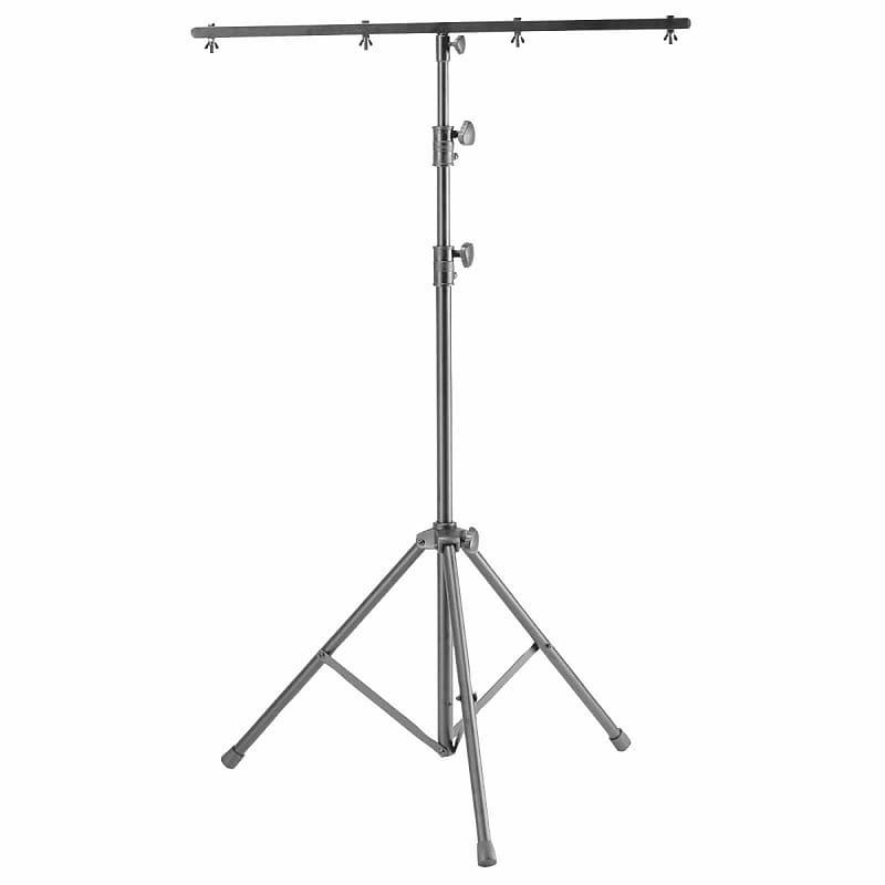 Odyssey LTP6 9' Tall Black Lighting Tripod Stand with Top T-Bar image 1