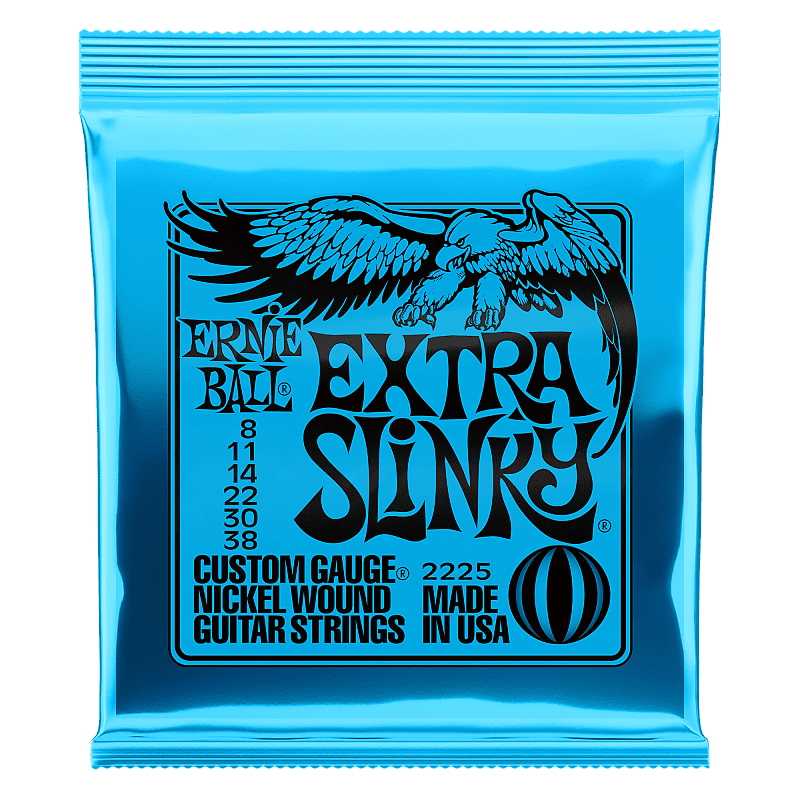 Ernie Ball Extra Slinky Nickel-wound Electric Guitar Strings P02225 image 1