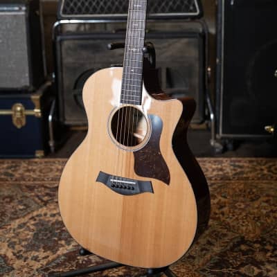 Taylor 514ce V-Class Grand Auditorium Acoustic/Electric Guitar with Hardshell Case - Demo image 10