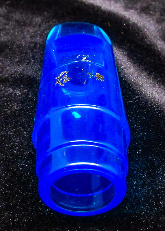 Runyon Jazz Blue Acrylic Alto Saxophone Mouthpiece