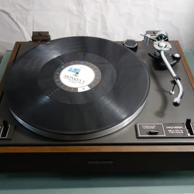PIONEER PL-12D Stereo Turntable Belt Drive - platine vinyle manuelle révisée - Japan 1972 image 2