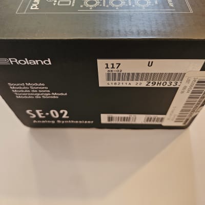 Roland SE-02 Boutique Series Synthesizer Module 2017 - Present - Black image 12
