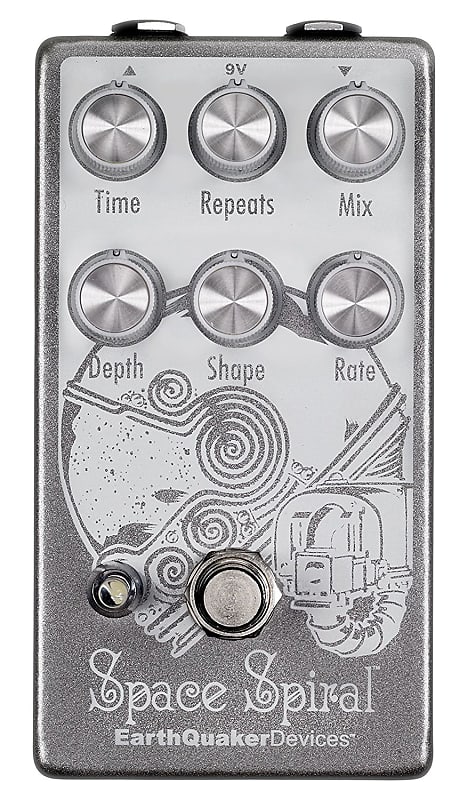 EarthQuaker Devices space spiral reverb - Reverb - Guitar Effects Pedal image 1