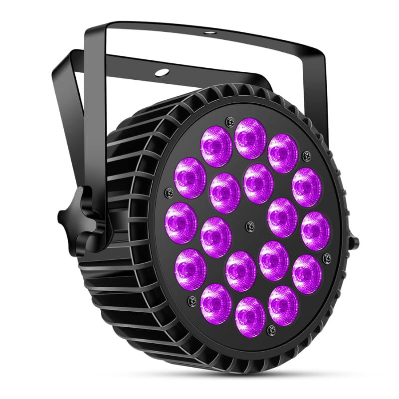 Led Par Lights,18X12W Led Rgbw 4In1 Par Led Light For Stage