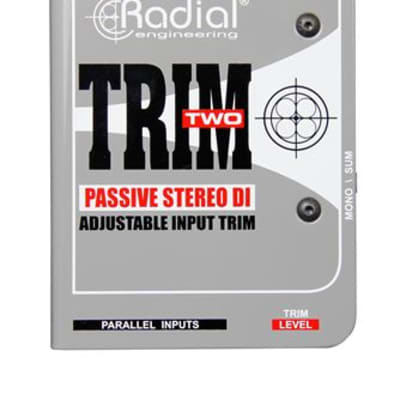 Radial Trim Two Passive Direct Box With Level Control image 2