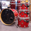 DW Collector's Drum Shell Kit 1996 - Red Marine Pearl 4 Drums Maple