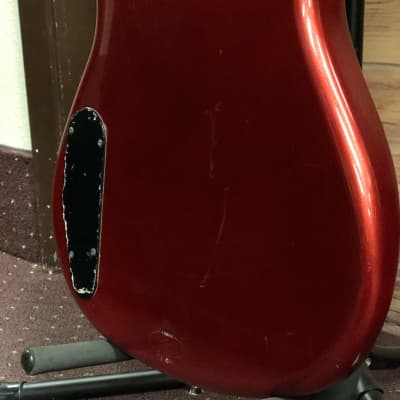 Yamaha RBX170 4-String Bass Guitar Metallic Red image 10