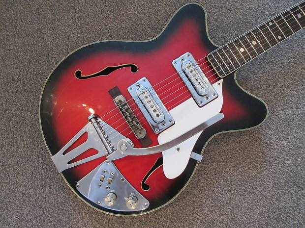 Columbus semi acoustic guitar top