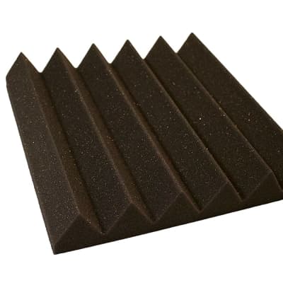 Acoustic Foam Panels - Bulk 2 Inch Thick Studio Foam Tiles - Charcoal Color - 48 Square Feet image 2
