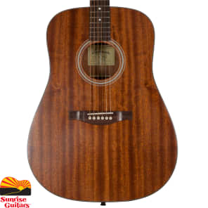 Eastman AC-DR2 Solid Sapele Dreadnought Natural