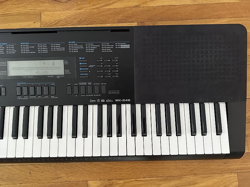 Casio WK-245 76-Key Portable Arranger Keyboard