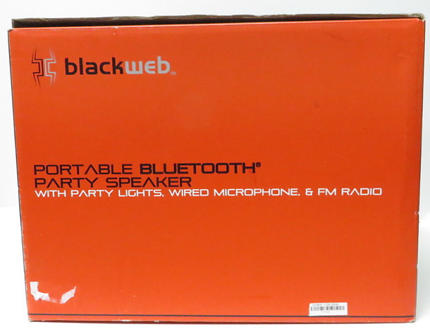Blackweb soundplay 2025 bluetooth speaker