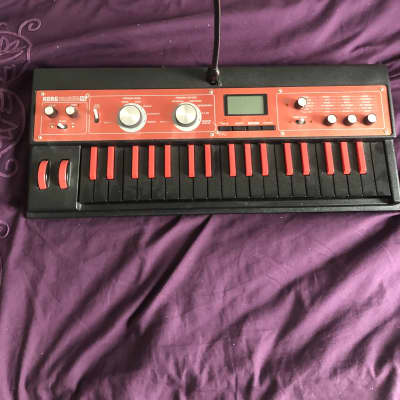 Korg Microkorg XL  . Limited edition black and red image 2