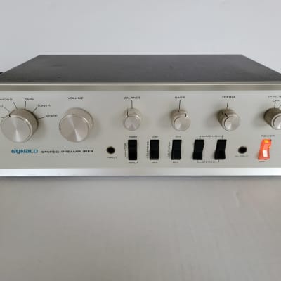 1968 Dynaco PAT-4 Preamp Brushed Aluminum | Reverb Canada