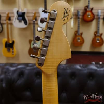 Fender Custom Shop Limited Edition Big Head Stratocaster Jouneyman Relic Hand-Wound Pickups Lefty Left-Handed Candy Apple Red image 10