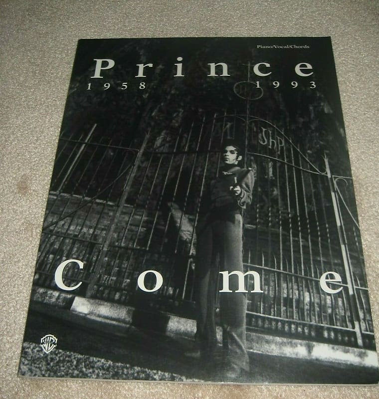 Prince Come Album Sheet Music Book Very Rare! / Authorized Dealer image 1