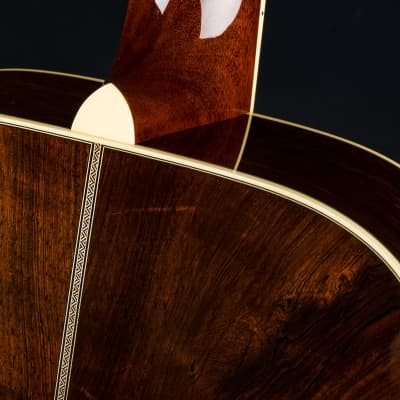 Santa Cruz 1934 OM Brazilian Rosewood and Adirondack Spruce with Wide Nut and Torch Inlay NEW image 20