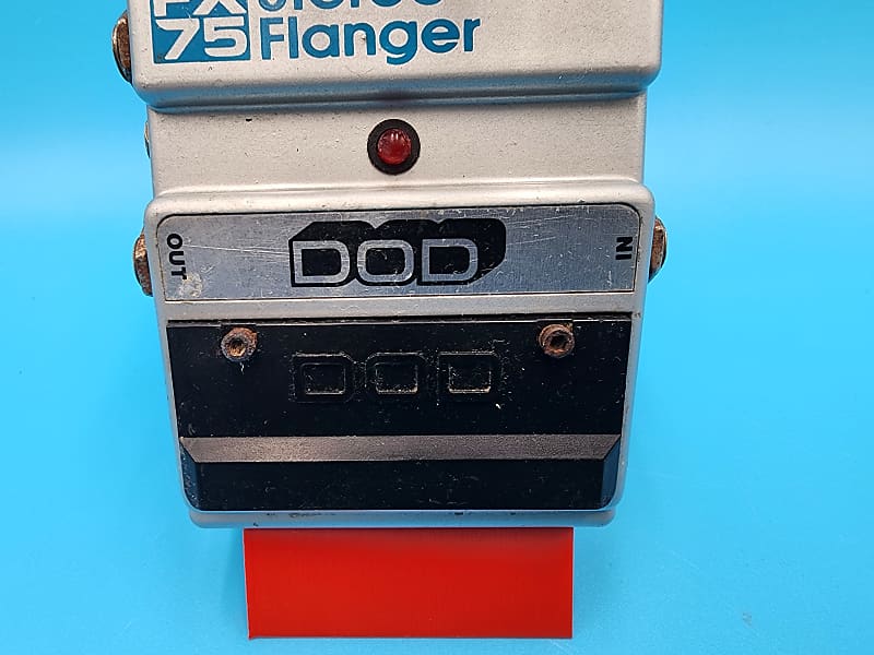 Vintage 1987 DOD FX75 Stereo Flanger Guitar Effect Pedal