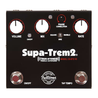 Fulltone Supa-Trem（トレモロペダル、初期版） Fulltone Supa-Trem Junior｜ミュージックランドKEY