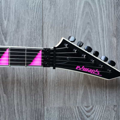 EDWARDS PINK SAWTOOTH、Alexi Laihoモデル Edwards E-AL-166 Pink Sawtooth Alexi Laiho model Children Of