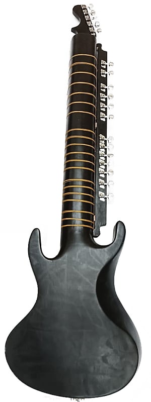 Classic Matt Black Indian Acoustic Electric Sitar Guitar