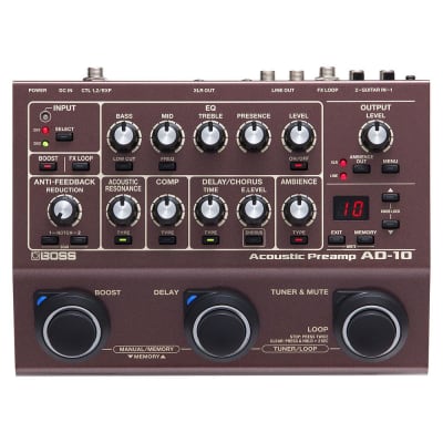 Boss AD-10 Acoustic Preamp | Reverb