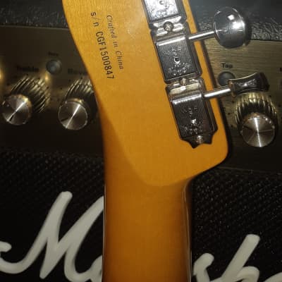Fender Modern Player Telecaster Thinline Deluxe 2015 - Sunburst image 6