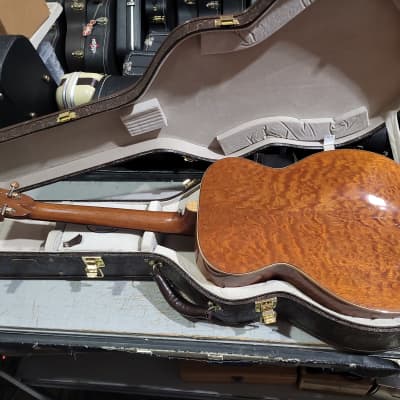 E A Foley OM Custom Adirondak Red Spruce Top Acoustic Guitar image 11