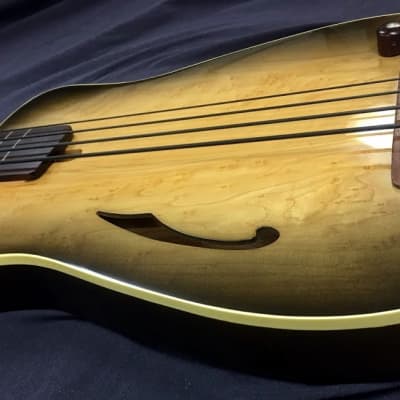 Blue Note Woodworks Acoustic Bass Guitar #412   (SEE VIDEO) image 7
