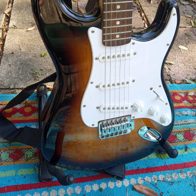 Fender Standard Stratocaster Plus Top with Rosewood Fretboard 2013 - 2017 - Tobacco Sunburst image 1