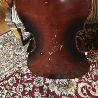 Kay model 55 (3/4 size cello). 1941. Brown image 10