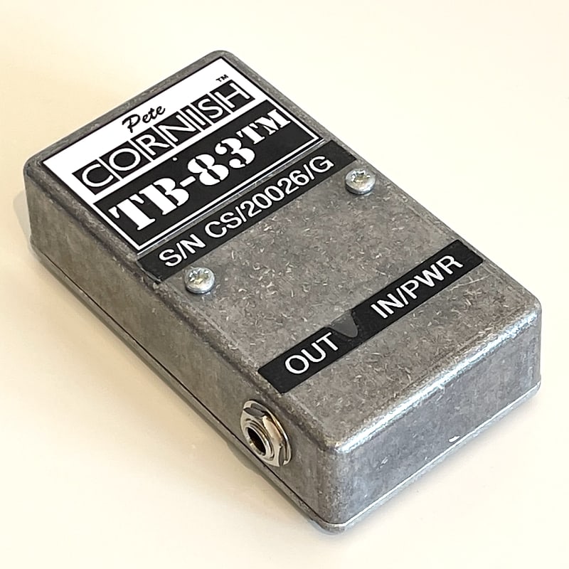 ギター Pete Cornish TB-83TM Treble Booster Pete Cornish TB-83 Treble Boost