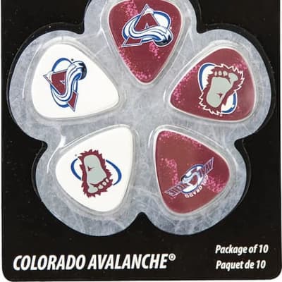 Colorado Avalanche Guitar Picks image 2