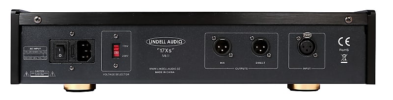 Lindell Audio 17XS Mk-II 1176コンプレッサー Lindell Audio 17XS MkII