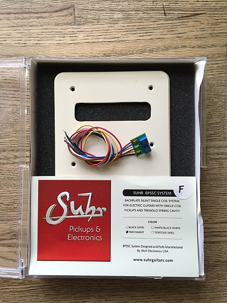 Suhr BPSSC Backplate Silent Single Coil System