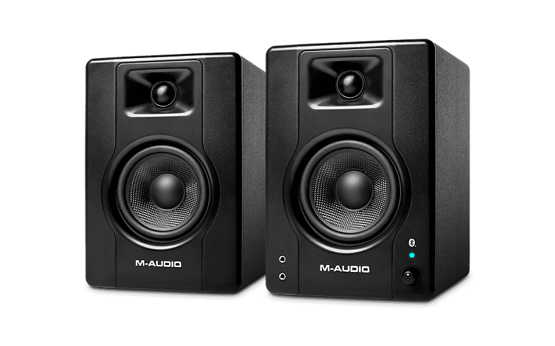 M-Audio BX3 Bluetooth Pair of 3.5 inch Black 120W Speakers BX3PAIRBT image 1