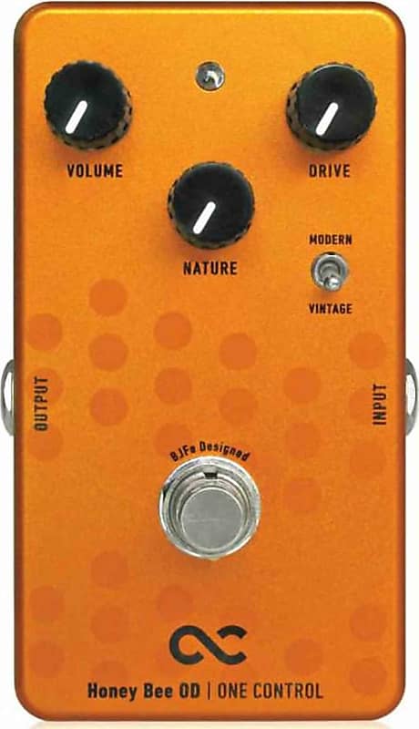 One Control Honey Bee Overdrive Effects Pedal image 1