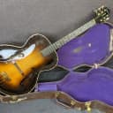 Vintage 1937 New York USA Epiphone Masterbuilt Zenith Archtop Acoustic Guitar Sunburst w/ OHSC