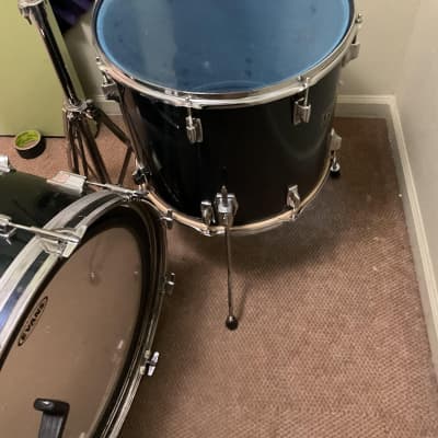 Tama Imperialstar 1980's Midnight Blue Drum Set (used) image 6