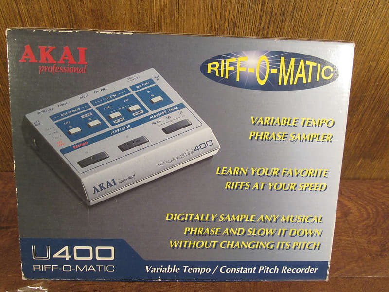 AKAI Professional RIFF-O-MATIC U400（DISC Akai U400 Riff-O-Matic