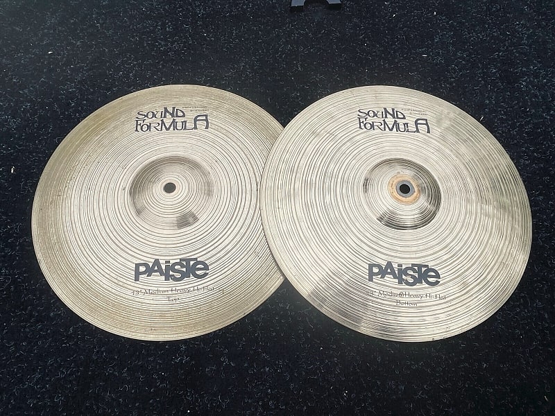 【大幅値下げ】Paiste Sound Formula Heavyハイハットペア Paiste 14